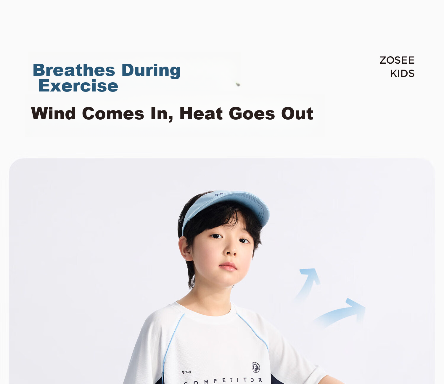 Zuo Xi Boys' Summer Sportswear Set A-Class 2026 Patchwork Mesh Quick-Dry Breathable White 150 7